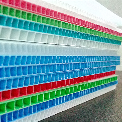 Available In Different Color Hollow Corrugated Sheet