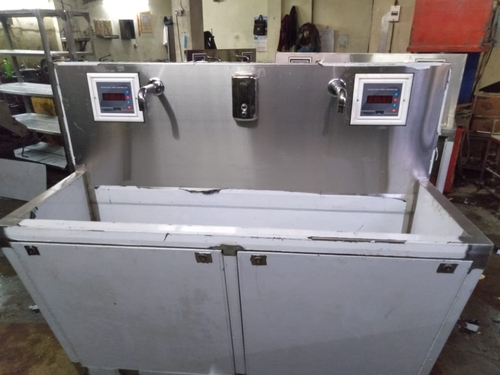 सर्जिकल स्क्रब सिंक दो उपयोगकर्ता