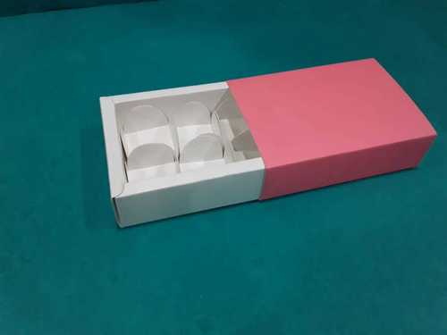 Chocolate Box - 6, 12 & 18 Cavity Sizes | Blue Matte Laminated Paper, Silkscreen Printing, Rectangular Shape