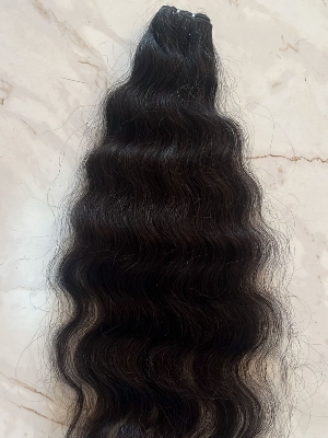 Machine Weft Wavy Hair - Application: Profesional
