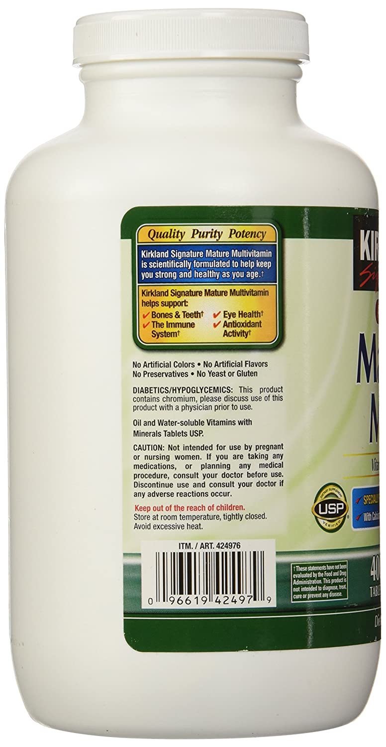 Kirkland Signature Daily Multi Vitamins & Minerals 500 Tablets