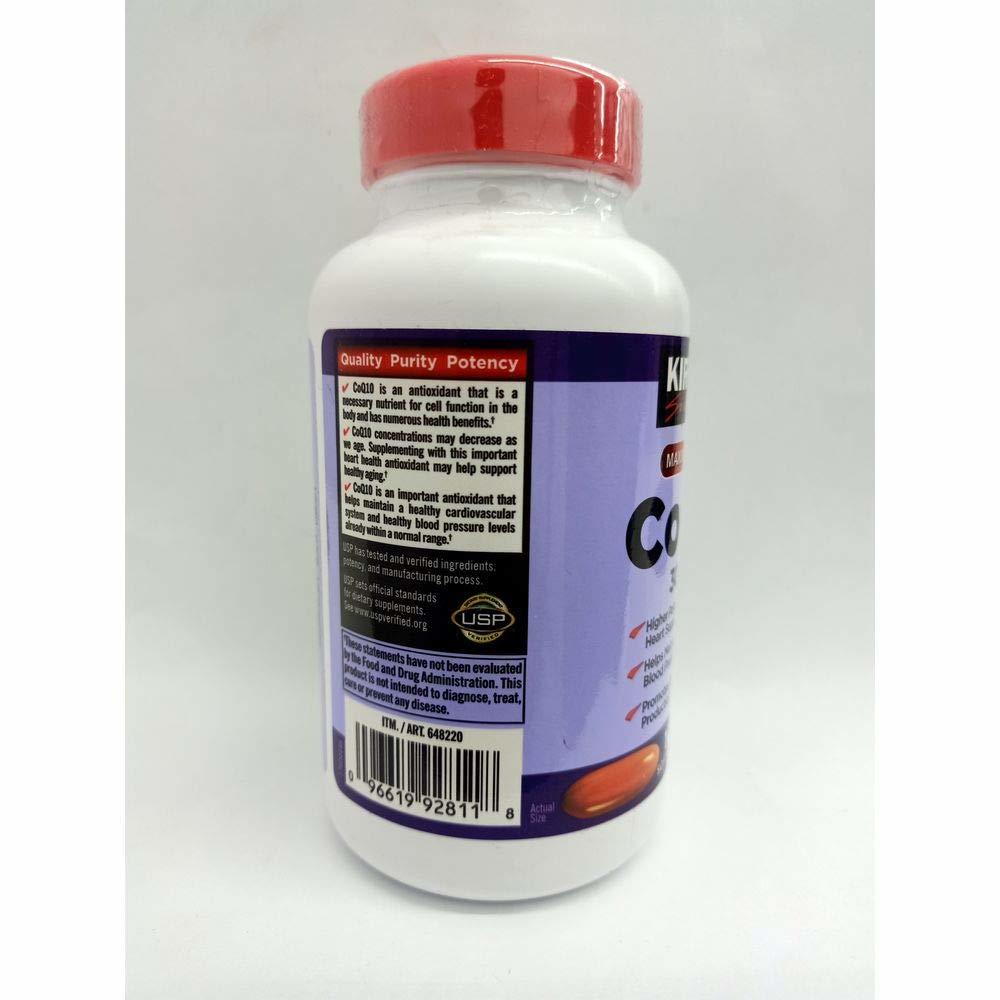 Kirkland Signature Maximum Potency Coq10 300 Mg 100 Softgels Efficacy: Promote Healthy & Growth