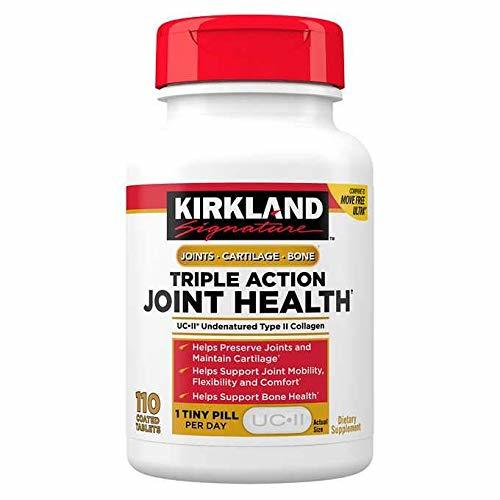 New Kirkland Signature Triple Action Joint Health- 110 Coated Tablets