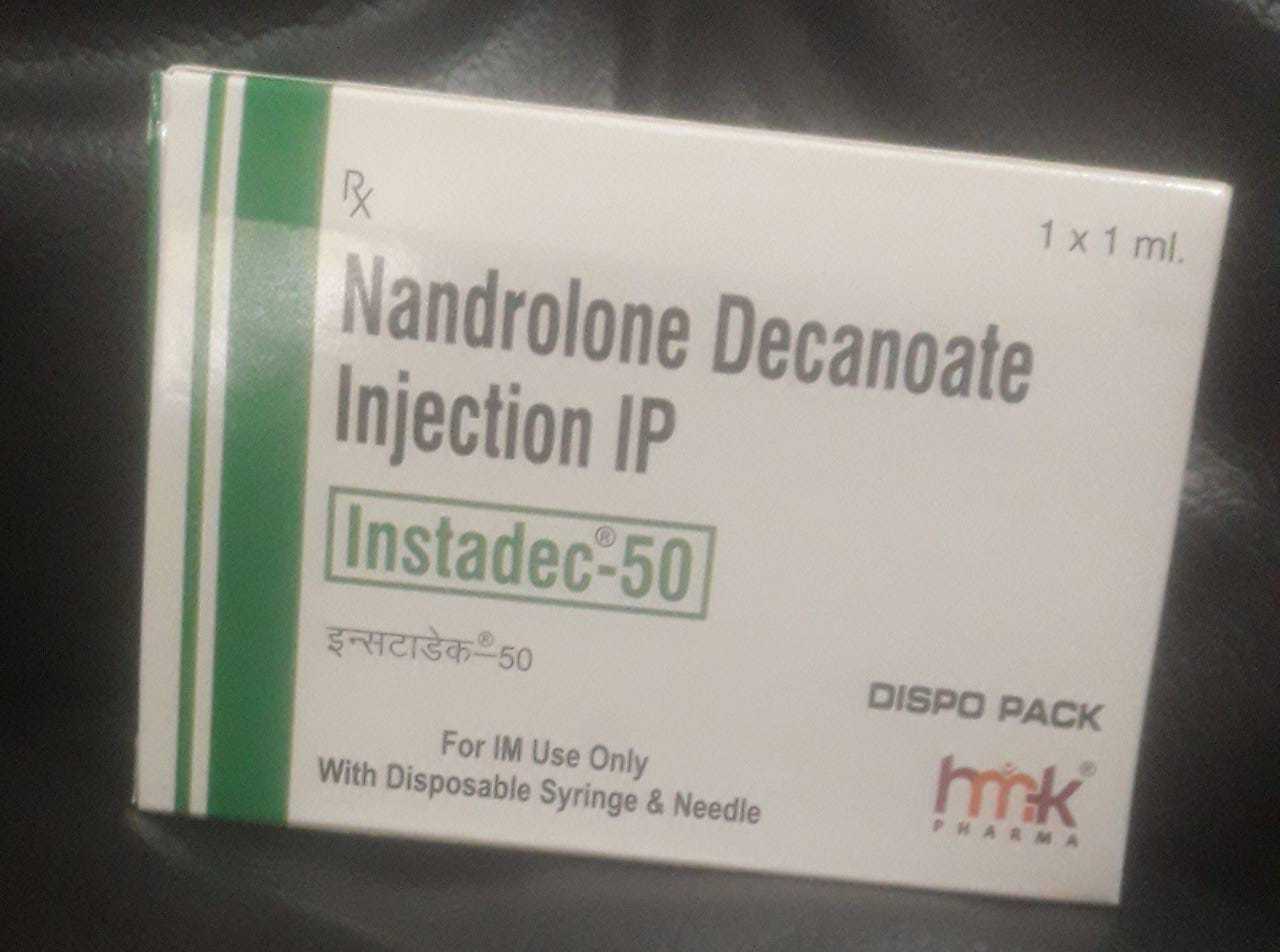 Instadec - Nandrolone Decanoate Injection Ip 50 Mg | Strengthens Bones, Recommended For Orthopedic Use, Suitable For Adults, 100 Pieces