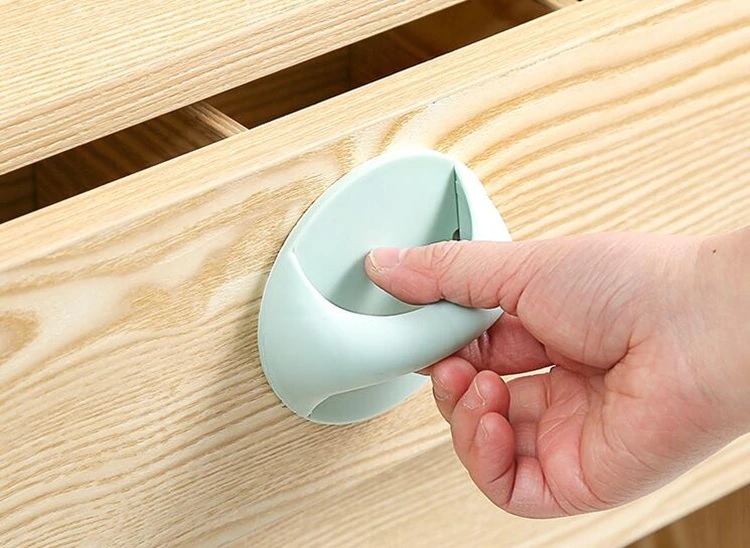 Self Adhesive Door Handle Random Colors Pack Of 4