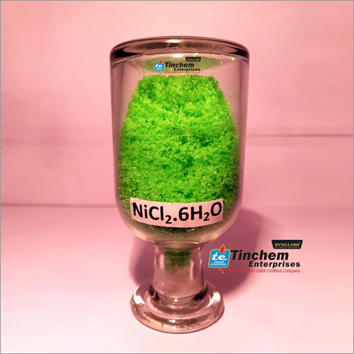 Nicl2 6H2O निकेल क्लोराइड