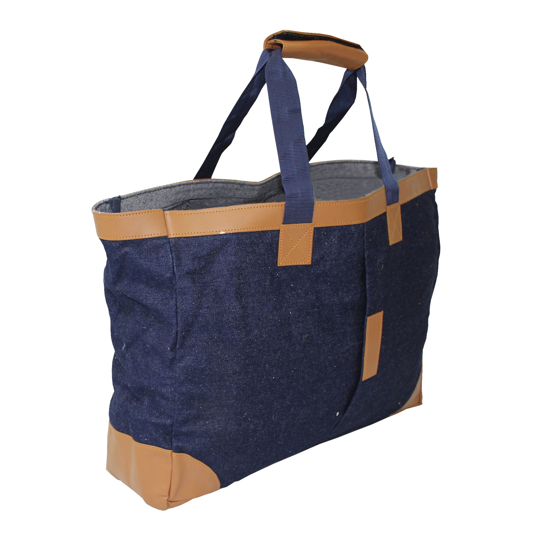 Denim Bag With Pp Web Handle Design: Customized