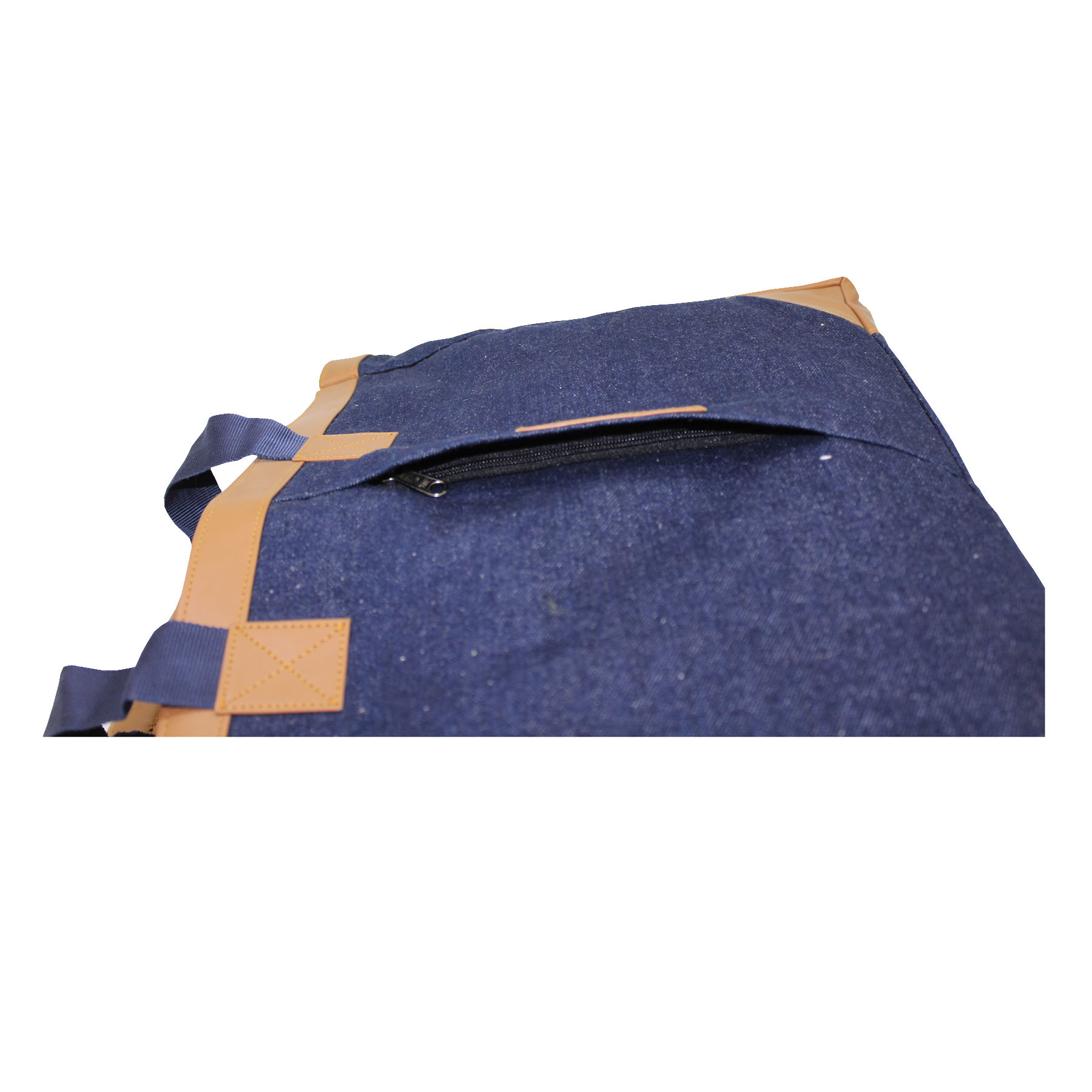 Denim Bag With Pp Web Handle Design: Customized
