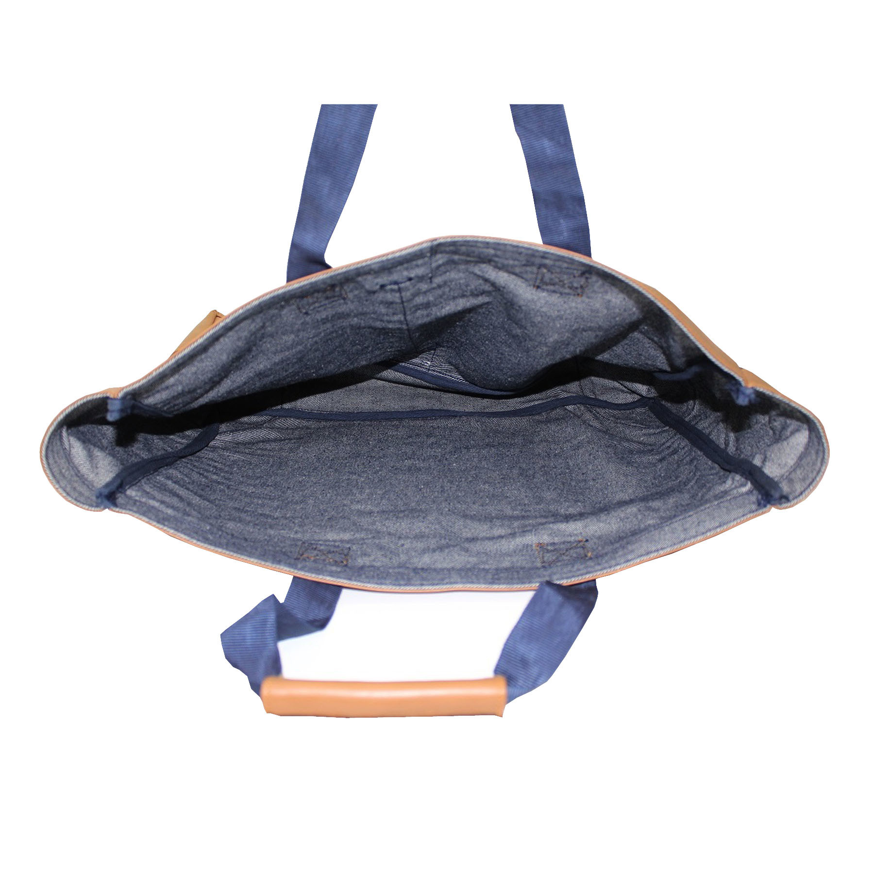 Denim Bag With Pp Web Handle Design: Customized