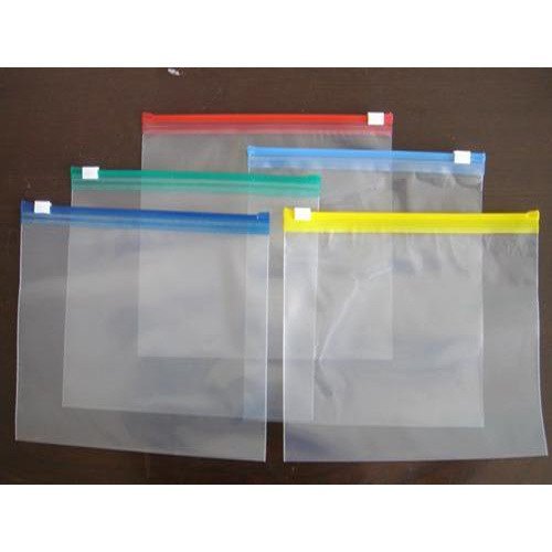Zip Lock Pouches - Pvc Material, Custom Size, Custom Color | High Finish Quality, Innovative Process Techniques For Business Solutions