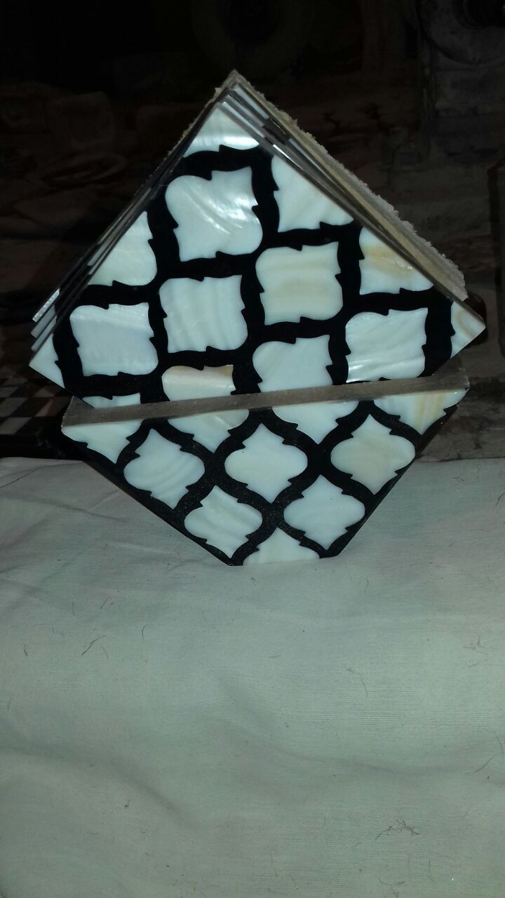 Tea Coastal Set Black & White