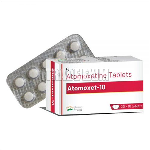 10Mg एटोमॉक्सेटीन टैबलेट सामान्य दवाएं