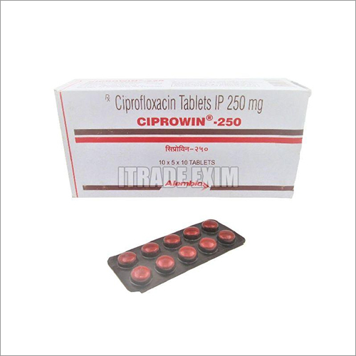 250Mg Ciprofloxacin Tablets Ip General Medicines