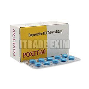 60mg Daapoxetine Hcl टैबलेट