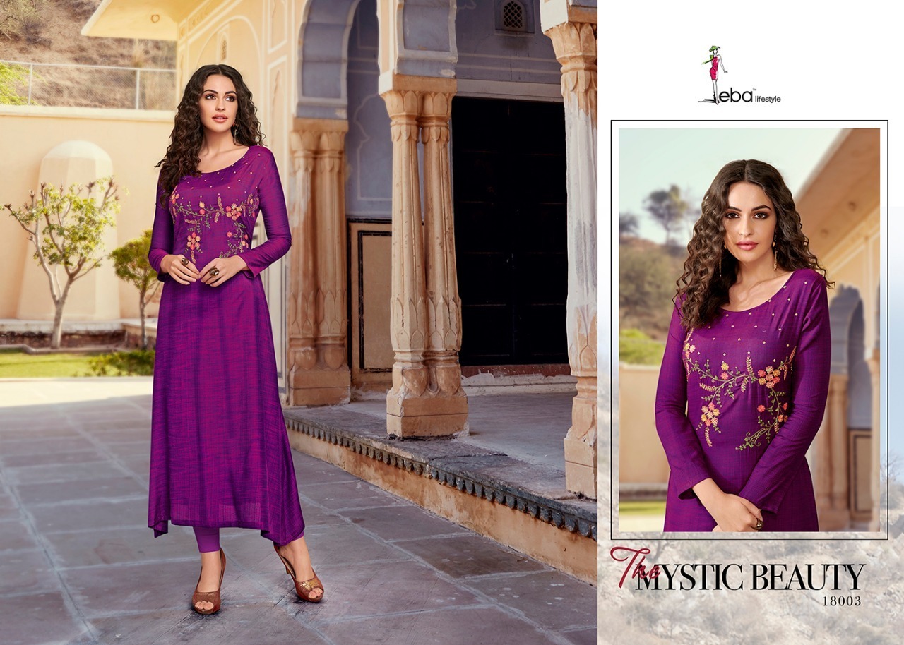 Sofiya Vol-1 Cotton Embroidery Work Kurti Set - Color: As Per Catalog