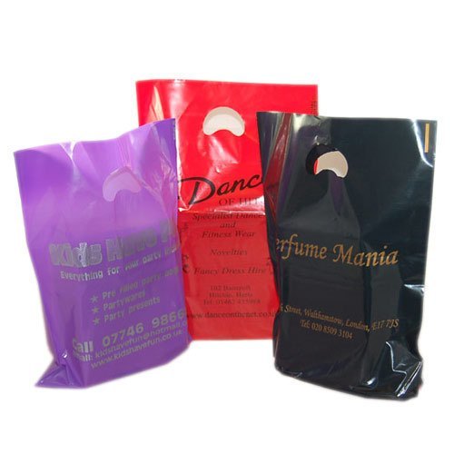 Plastic Bag Printing Services - Plastic Material, Custom Size, Custom Color | Tailored Shaping Mode For Versatile Carry Bag Solutions