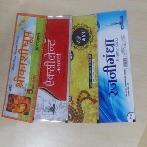 Agarbatti Packing Pouch - Pvc Material, Custom Size, Soft Hardness, Color As Required - Versatile Pouches For Various Shaping Modes