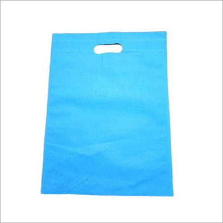 Blue D Cut Non Woven Bag