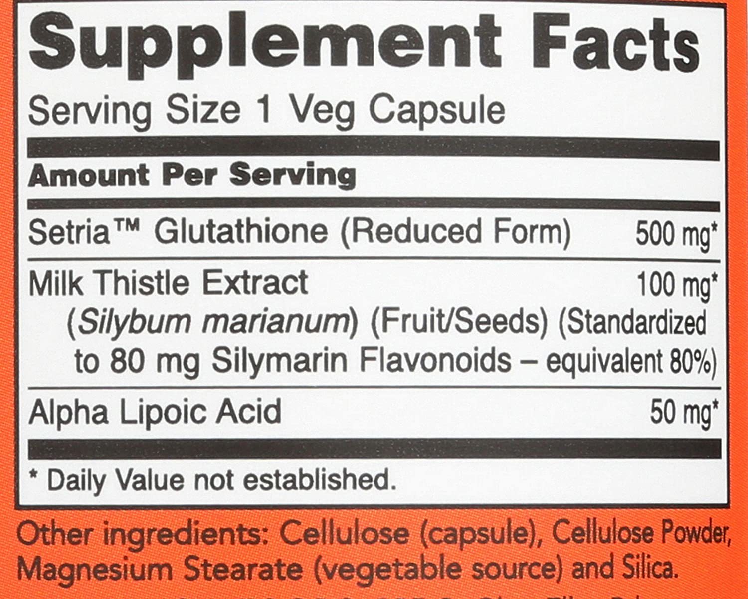 Now Foods Glutathione 500 Mg,60 Veg Capsules Efficacy: Promote Healthy & Growth