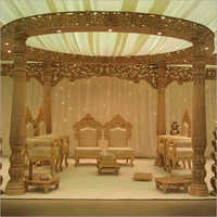 त्रिवेणी फाइबर वेडिंग मंडप