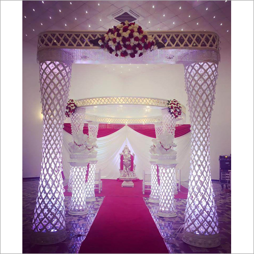 पल्लाज़ो फाइबर पिलर एंट्री गेट