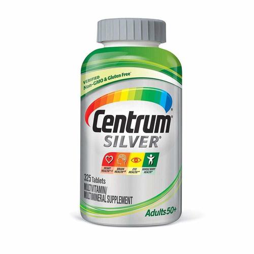 Centrum Silver Multivitamin Tablets - 325 Count, Supports Healthy Growth for Adults 50+