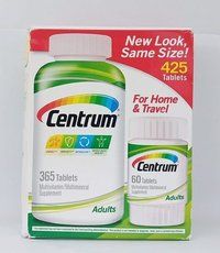 Centrum Multivitamin Multimineral Supplement For Adults 425 Tablets