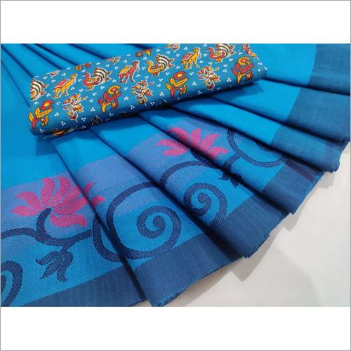 Ladies Casual Cotton Saree