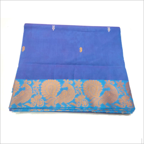 Ladies Fancy Border Saree - Cotton Fabric, Designer Style for Special Occasions | Elegant Indian Traditional Attire