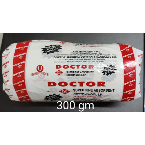 सफेद 300 ग्राम कॉटन रोल