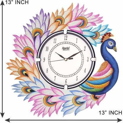 Easy To Clean Wall Clock Multicolors