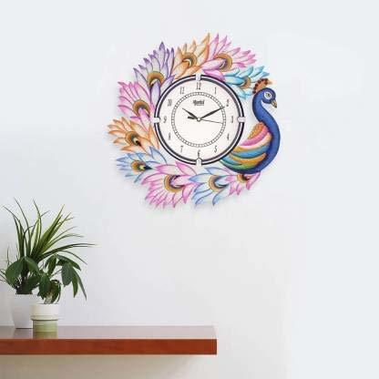 Easy To Clean Wall Clock Multicolors
