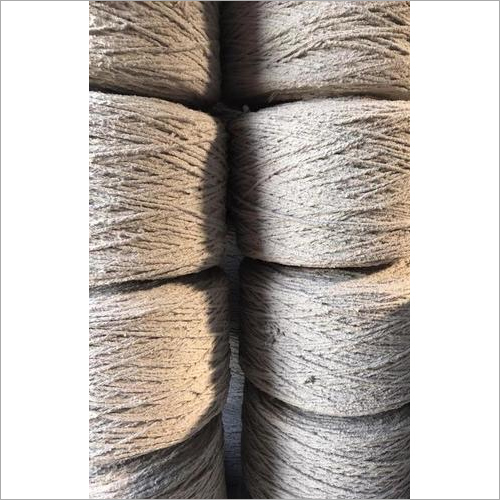 आधा ब्लीच सफेद धागा