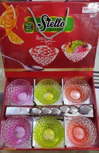 Stello Bowl - Glass Material | Elegant Holiday Decoration, Versatile Business Gift