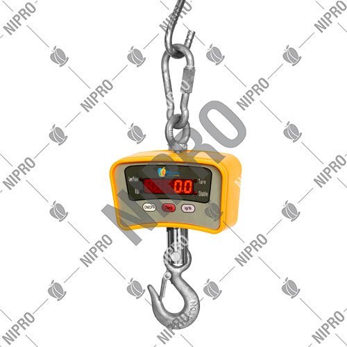 Hanging Scale - 100kg, 300kg, 500kg Capacity | Sturdy Mechanical Structure, Battery Inbuilt, Led Display, Overload Protected, Weight Accumulation Function