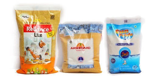 Salt Packaging Material Pouches - Pvc, Custom Size, Custom Color, Flexible Design, Versatile Use For Spices, Seeds, Chemicals, And More