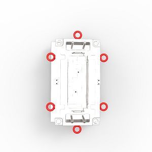 Plastic Shelf Mould For Kitchenware Cavity: 1 Cavity