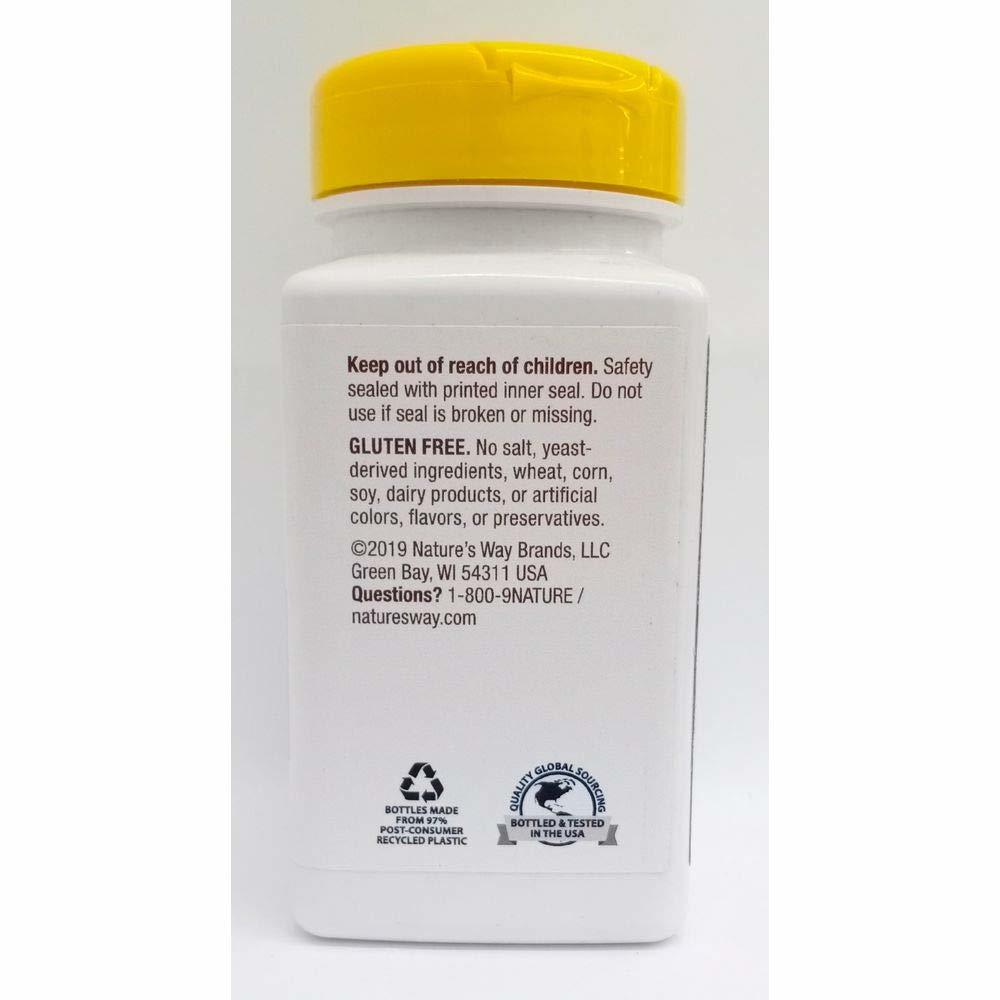 Natures Way Niacin 100 Mg Nicotinic Acid For Metabolism & Circulation 100 Capsules