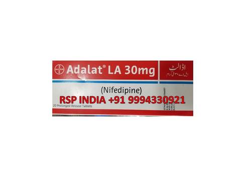 Adalat La 30mg Tablets