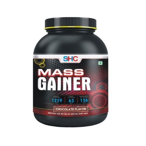 Mass Gainer - 5 Lbs Plastic Container | 1259 Calories Per Serving, 20 Servings, Chocolate Flavor, 2 Scoops Serving Size