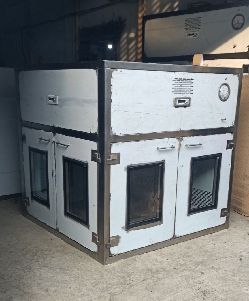 Dynamic Pass Box - Stainless Steel, 610x610x610 Mm | Features Uv Light, Hepa And Pre-filter, Electro Magnetic Interlocking System, Dual Glass Doors, Low Maintenance Design