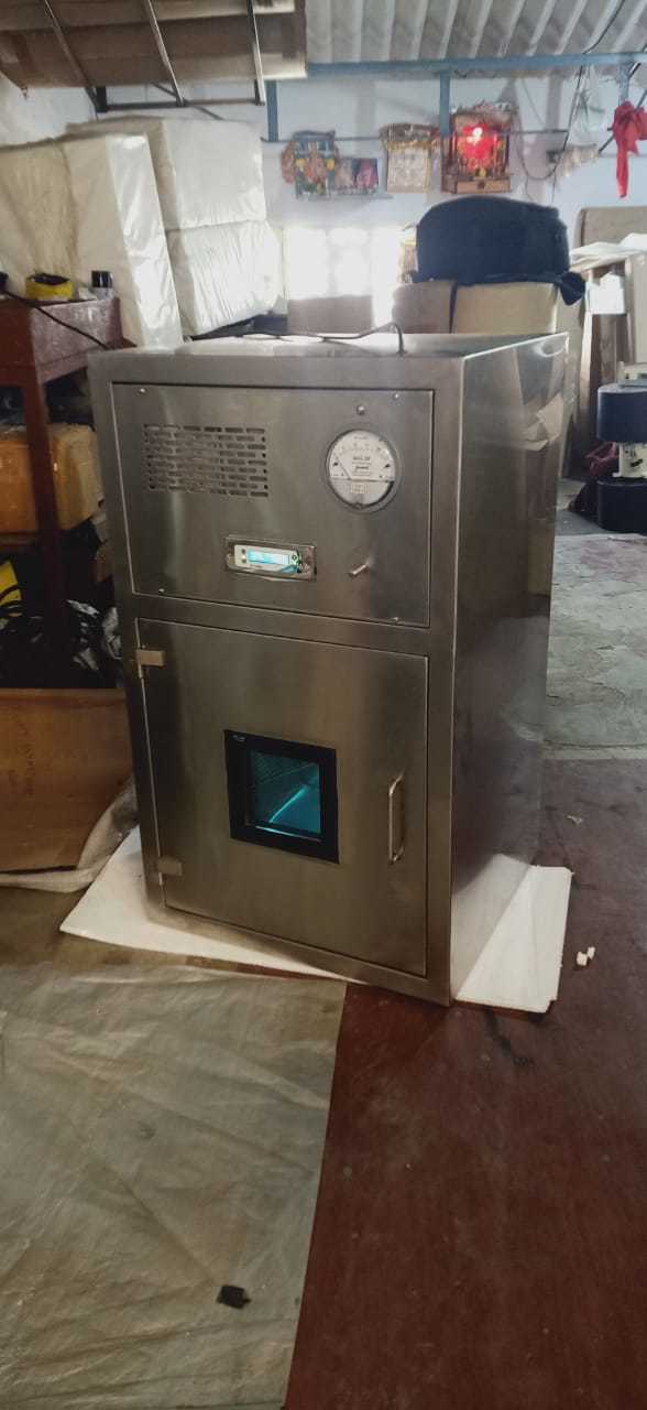 Dynamic Pass Box - Stainless Steel, 610x610x610 Mm | Features Uv Light, Hepa And Pre-filter, Electro Magnetic Interlocking System, Dual Glass Doors, Low Maintenance Design
