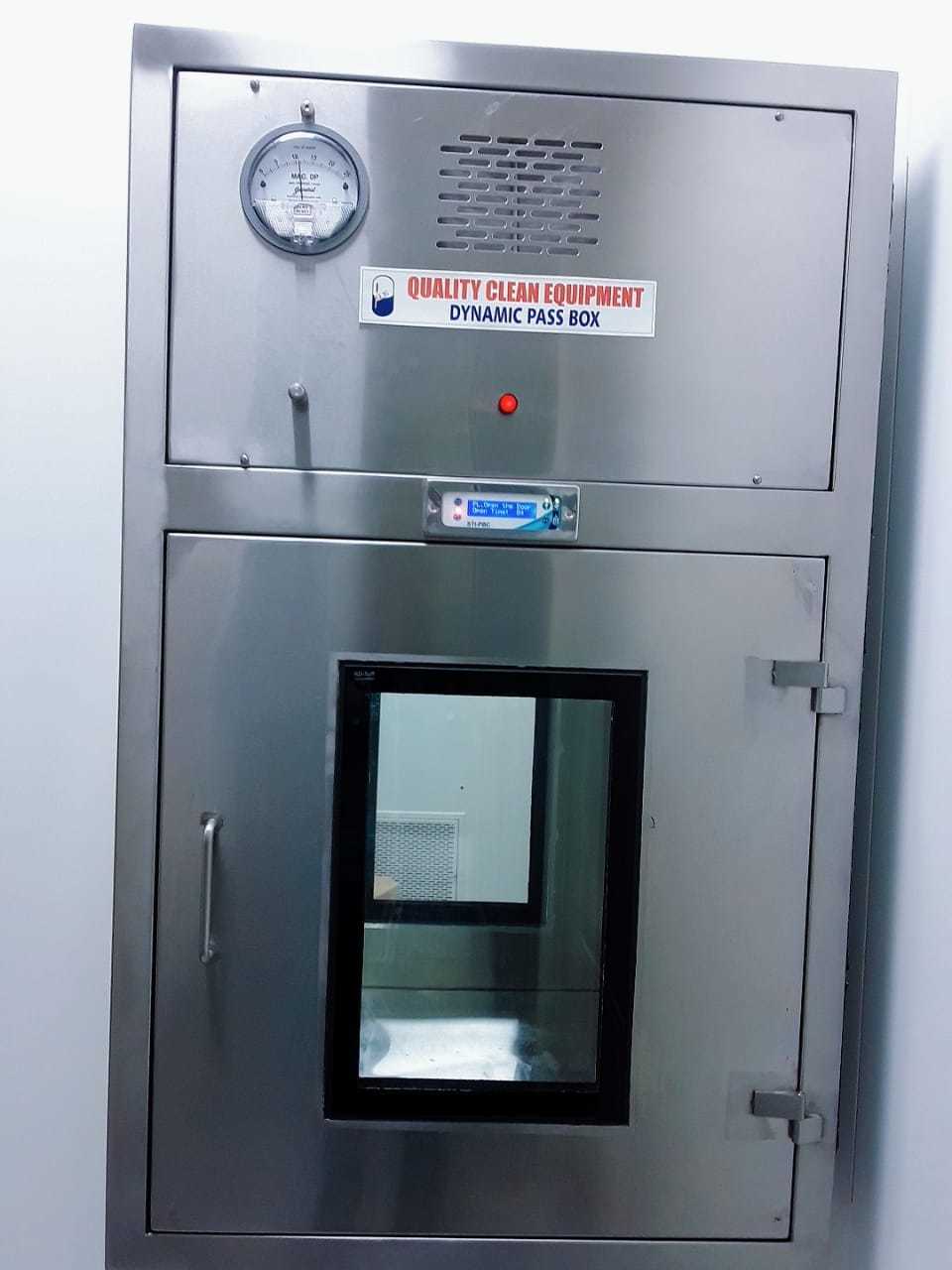 Dynamic Pass Box - Stainless Steel, 610x610x610 Mm | Features Uv Light, Hepa And Pre-filter, Electro Magnetic Interlocking System, Dual Glass Doors, Low Maintenance Design
