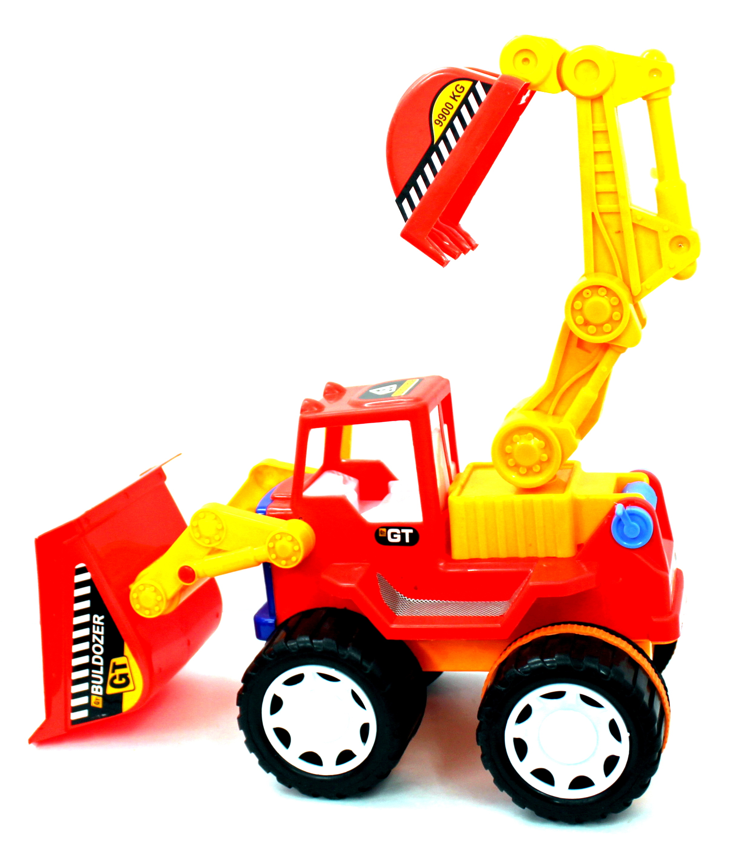 Builder Series Plastic Jcb Bulldozer
