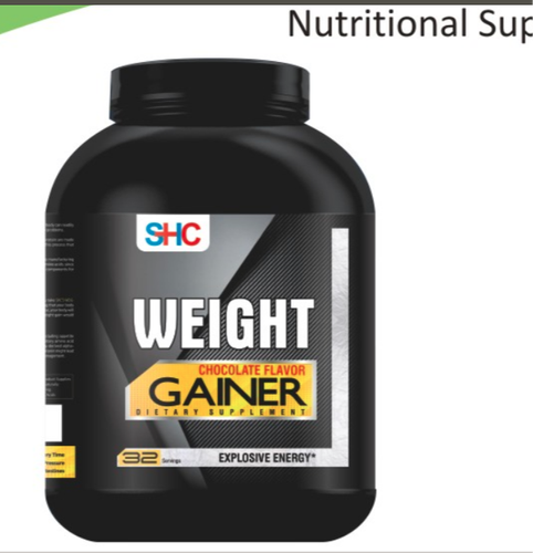 Weight Gainer - Powder Supplement | Energizes Body, Promotes Muscular Strength, Improves Nutrition And Immunity, 1-2 Teaspoonful Dosage With Milk, 18 Months Shelf Life, Store In Dry Place