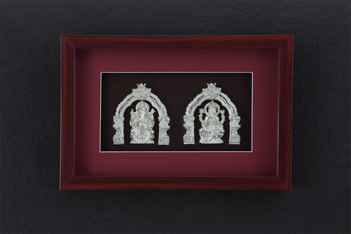 सिल्वर प्लेटेड फोटो फ्रेम