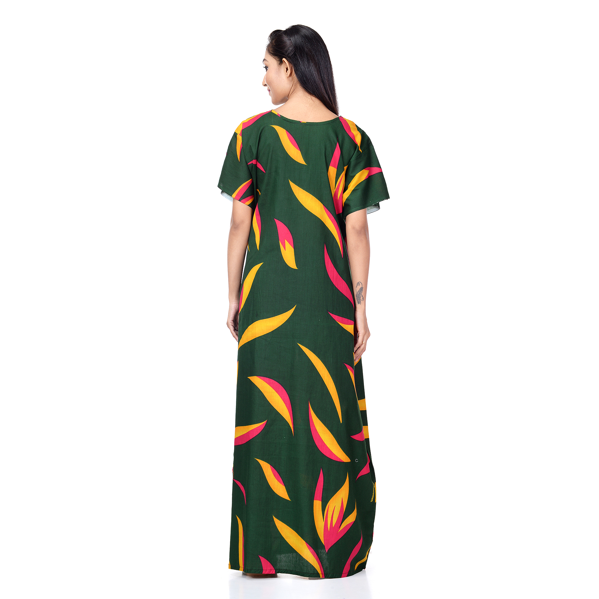 Assorted Colours And Print Cotton Nighty