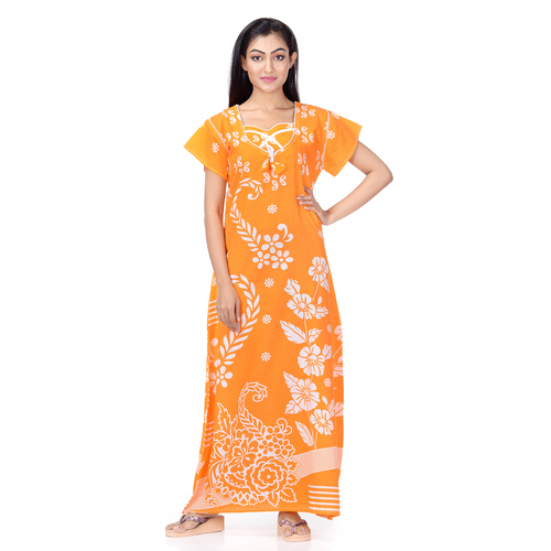 Cotton Nighty Size: Large