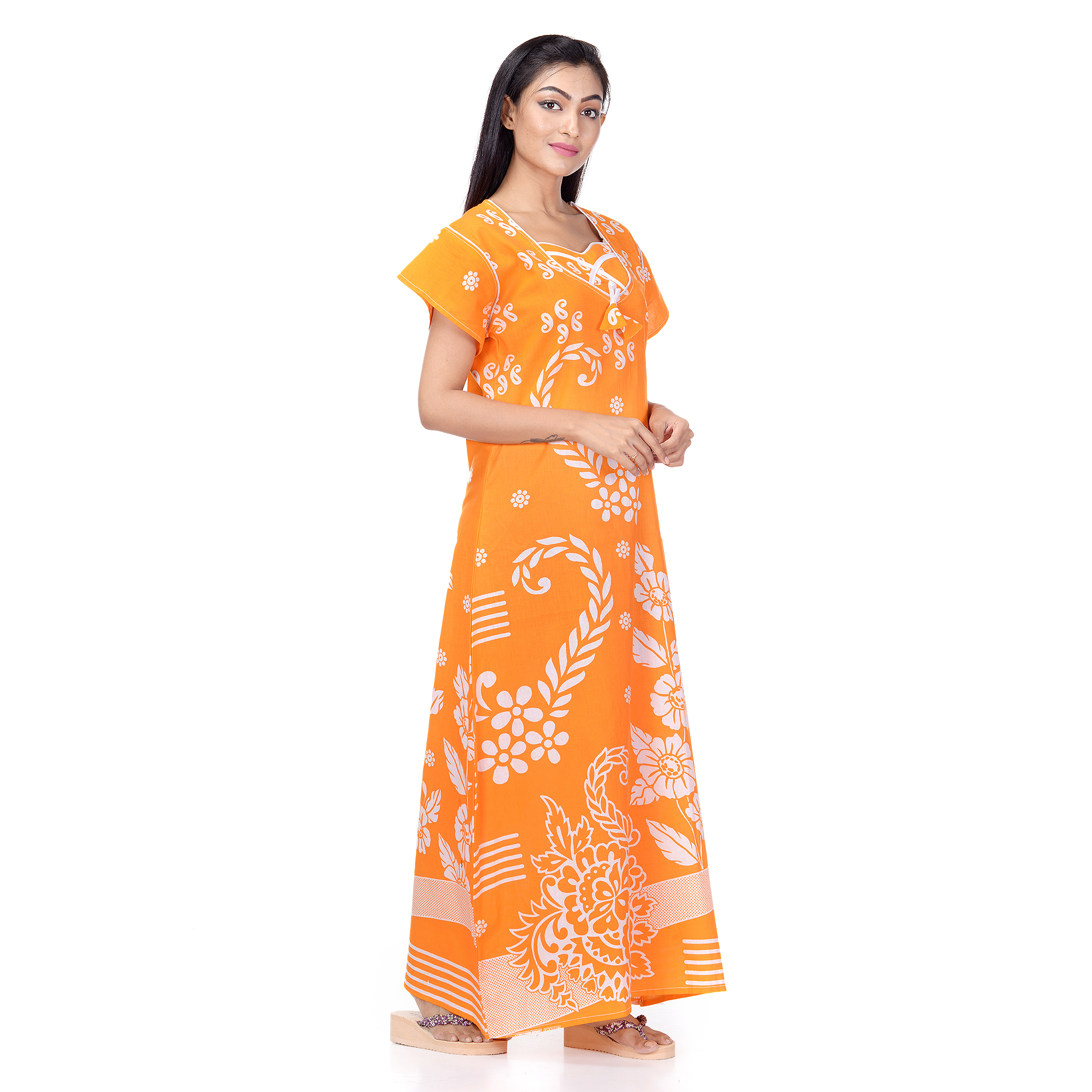 Cotton Nighty Size: Large