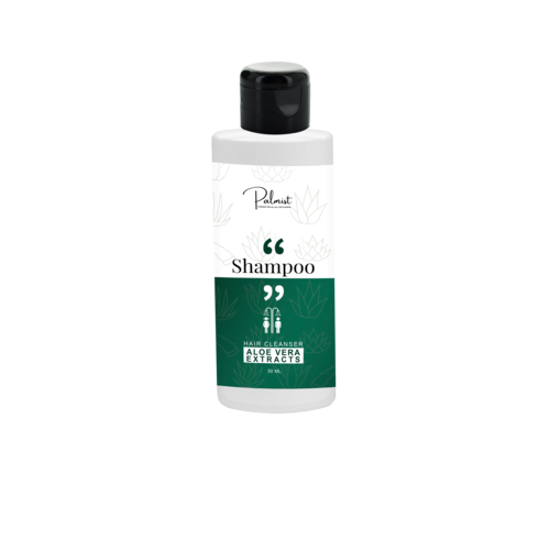 Palmist Hair Shampoo 50ml - Aloe Vera Extract, 50ml, White | Sulphate & Paraben Free, Deep Cleansing, Nourishes & Hydrates All Hair Types